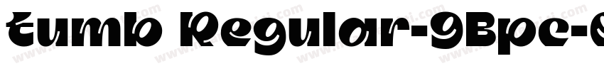 Tumb Regular-GBpc-EU字体转换